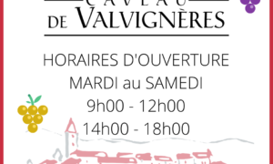 ⏰ Nouveaux horaires 🍇