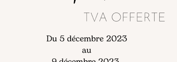 Semaine sans TVA 2023